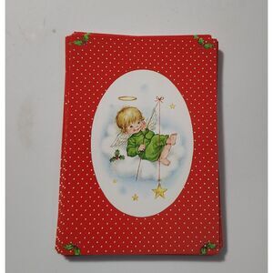 20 UNUSED ANGEL CHRISTMAS POSTCARD